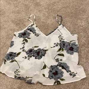 Flower tank top